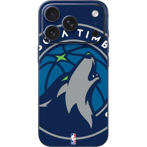 NBA Minnesota Timberwolves Large Logo iPhone 17 Pro Skin